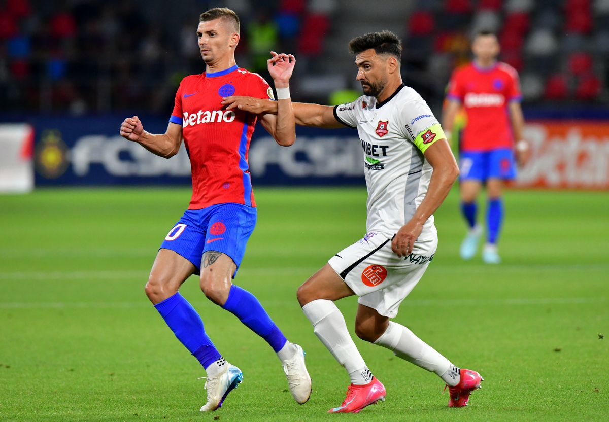 Florin Tănase în FCSB - Hermannstadt