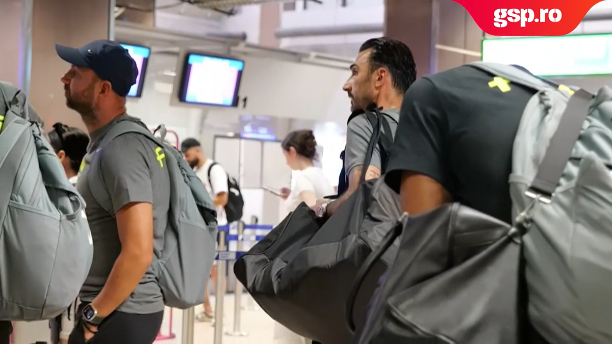 Plecare FCSB la Barcelona