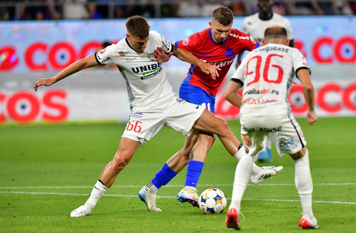 Florin Tănase în FCSB - Hermannstadt