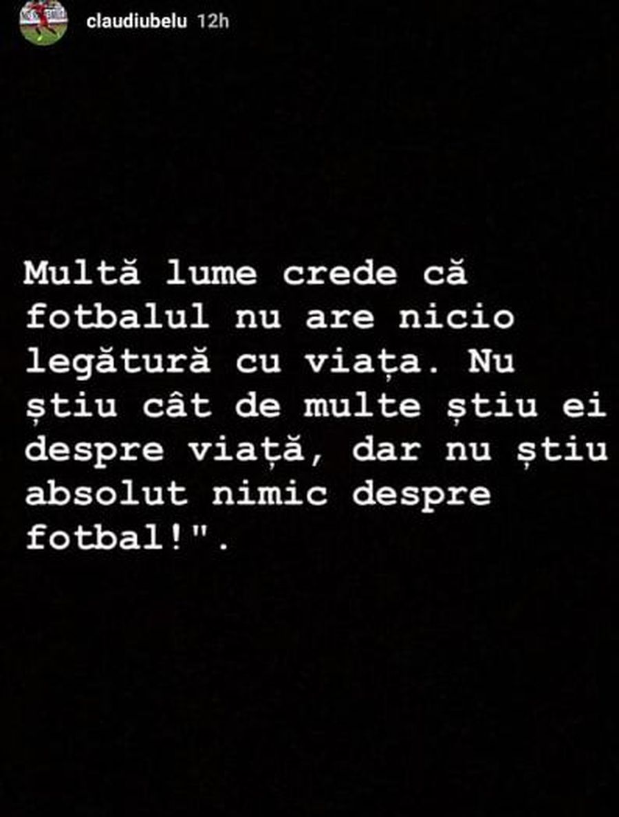 Claudiu Belu, jucătorul criticat de Becali, expune sacrificiile prin care trece un fotbalist: „Ce știu ei despre asta?”