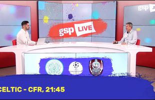 Ediție specială GSP Live la Celtic - CFR Cluj » Gigi Mulțescu și Victor Vrînceanu analizează duelul din Scoția