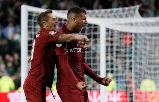 CELTIC - CFR CLUJ 3-4  // FOTO+VIDEO » MagnifiCFR! Trupa lui Dan Petrescu reușește minunea de la Glasgow!