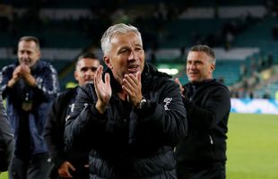 CELTIC - CFR CLUJ 3-4 // Dan Petrescu a dezvăluit cum și-a motivat jucătorii: „Le-am închis gura tuturor!” » Ce le-a arătat înainte de meci