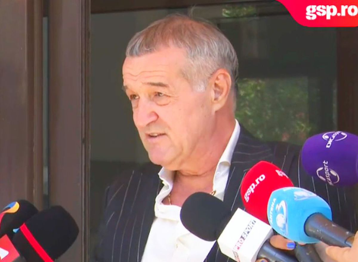 Gigi Becali la sediul LPF