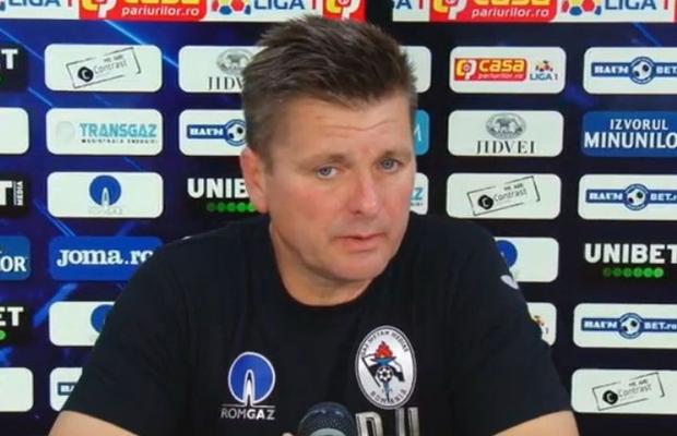 EXCLUSIV Ca la ei, la nimeni! Refuzați de Edi Iordănescu, oficialii lui Gaz Metan se roagă de Uhrin să rămână