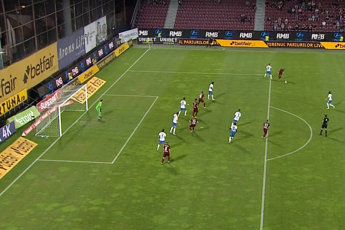 Preferatul lui Hagi a comis-o! Gafă decisivă în CFR - Farul