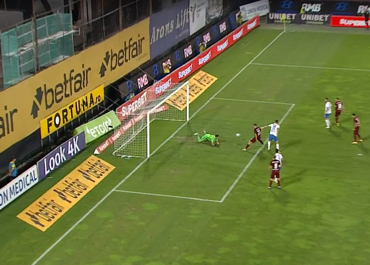 Preferatul lui Hagi a comis-o! Gafă decisivă în CFR - Farul