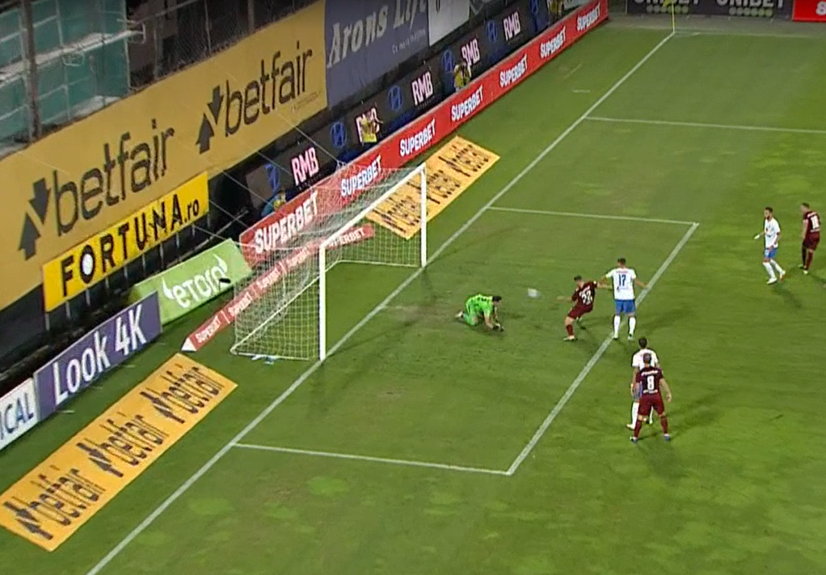 Preferatul lui Hagi a comis-o! Gafă decisivă în CFR - Farul