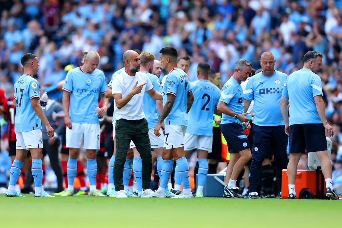 Haaland, pierdut pe teren în meciul cu Bournemouth » A dat două pase în 75 de minute + Explicațiile lui Guardiola