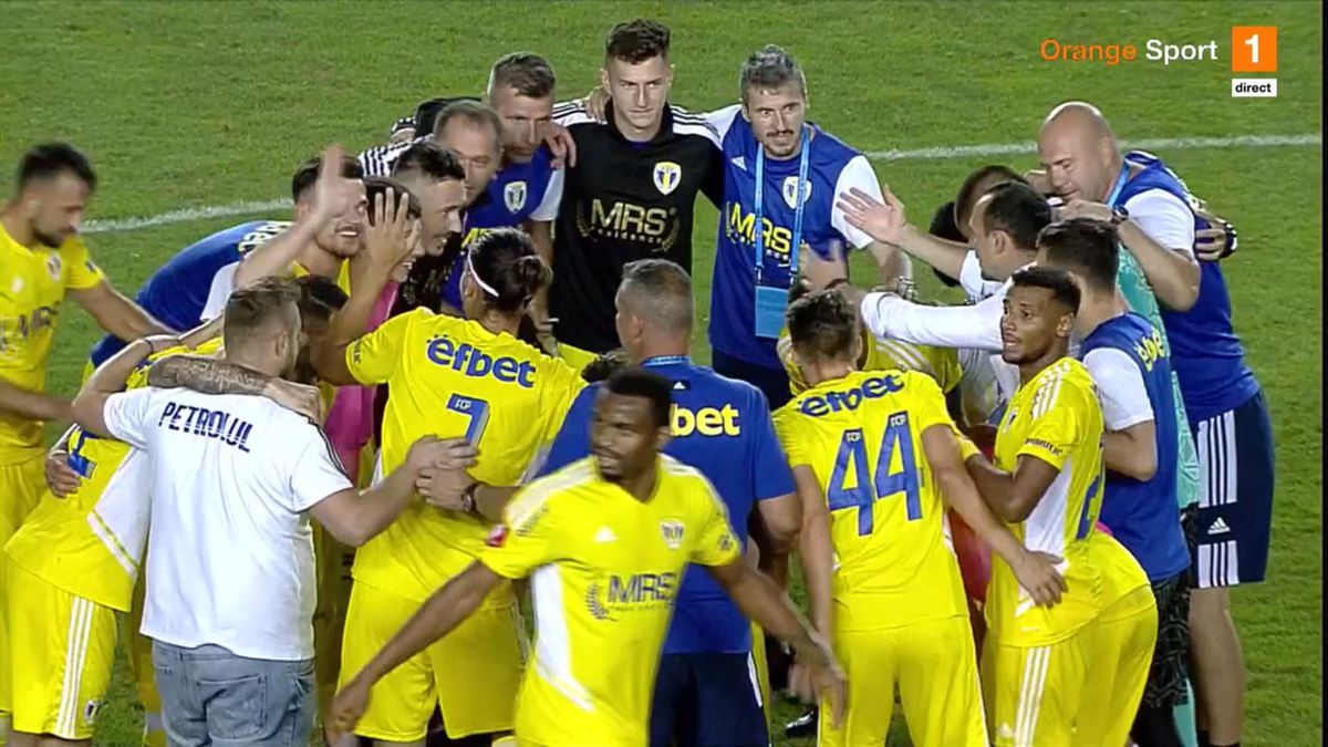FOTO Petrolul - Rapid după meci 13.08.2022