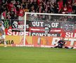 Ce au strigat fanii la UTA - U Cluj, după un gol anulat de VAR + Keșeru, contestat