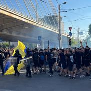 Fanii Petrolului, în drum spre stadion