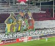 Galeria Petrolului, scenografie rasistă la derby-ul cu Rapid: „Coșmarul vostru” » Cum au răspuns giuleștenii
