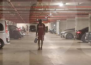 Imagine incredibilă surprinsă de reporterul GSP în parcarea din Giulești, la 10 minute de la fluierul final din Rapid - Petrolul!
