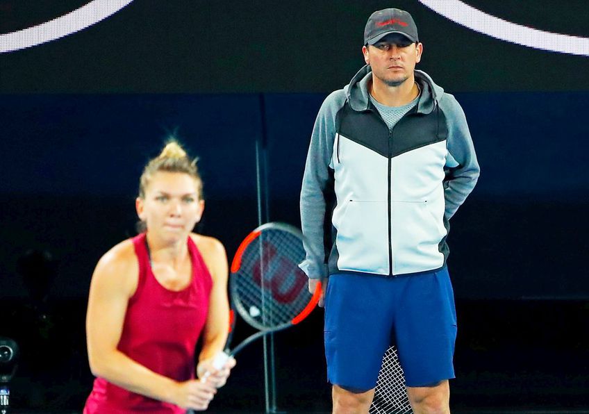Simona Halep și Andrei Pavel, foto: Guliver/gettyimages
