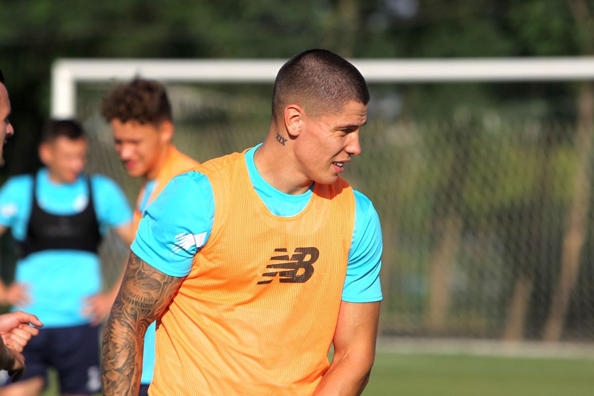 Lucescu și Yarmolenko în baza „Constructorul” » Dinamo Kiev s-a antrenat în casa Rapidului