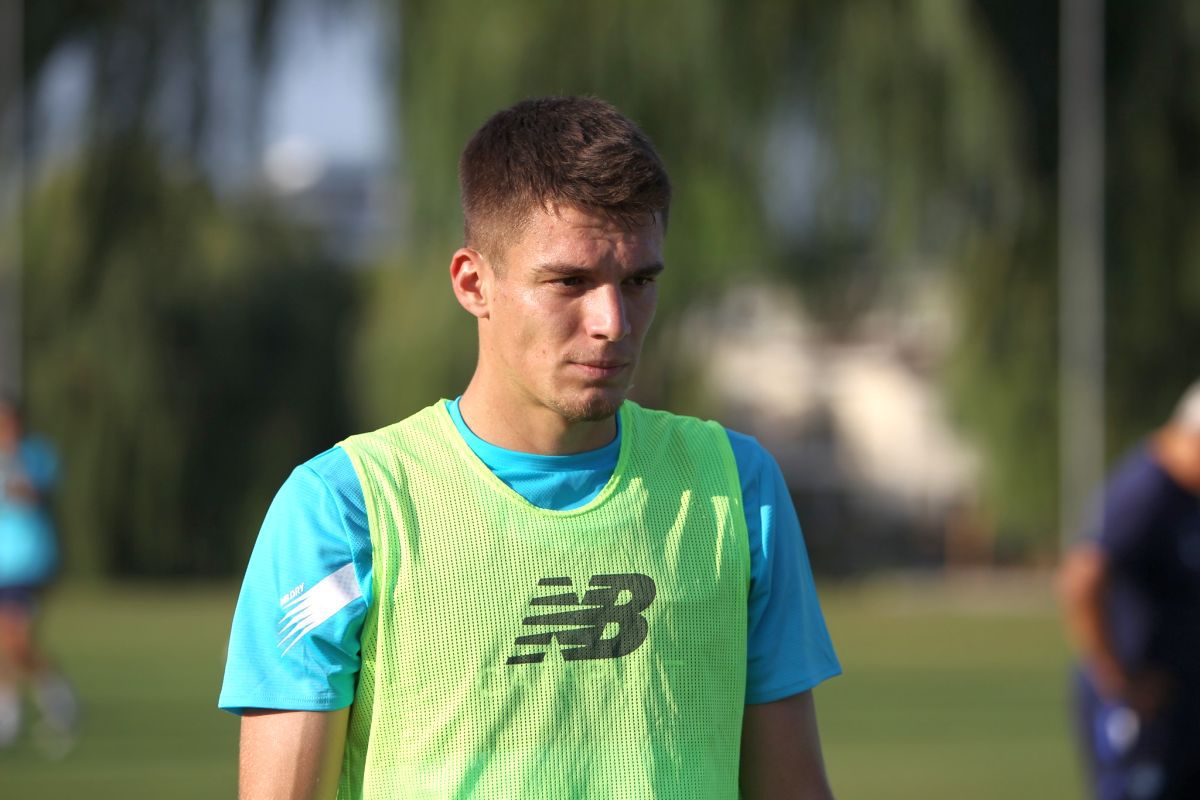 Lucescu și Yarmolenko în baza „Constructorul” » Dinamo Kiev s-a antrenat în casa Rapidului