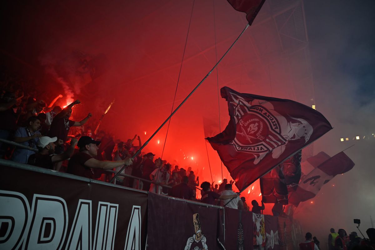 Galeria eliberează calea pentru venirea lui Șumudică! Ce s-a scandat pe stadion după Rapid - Petrolul