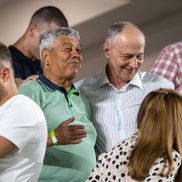 Mircea Geoană și Mircea Lucescu (foto: Raed Krishan/GSP)