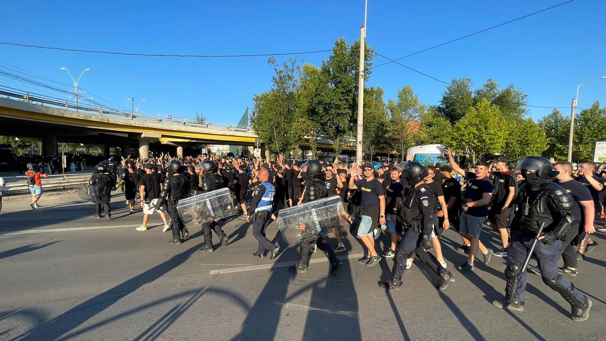 Rapid - Petrolul, imagini dinainte de meci