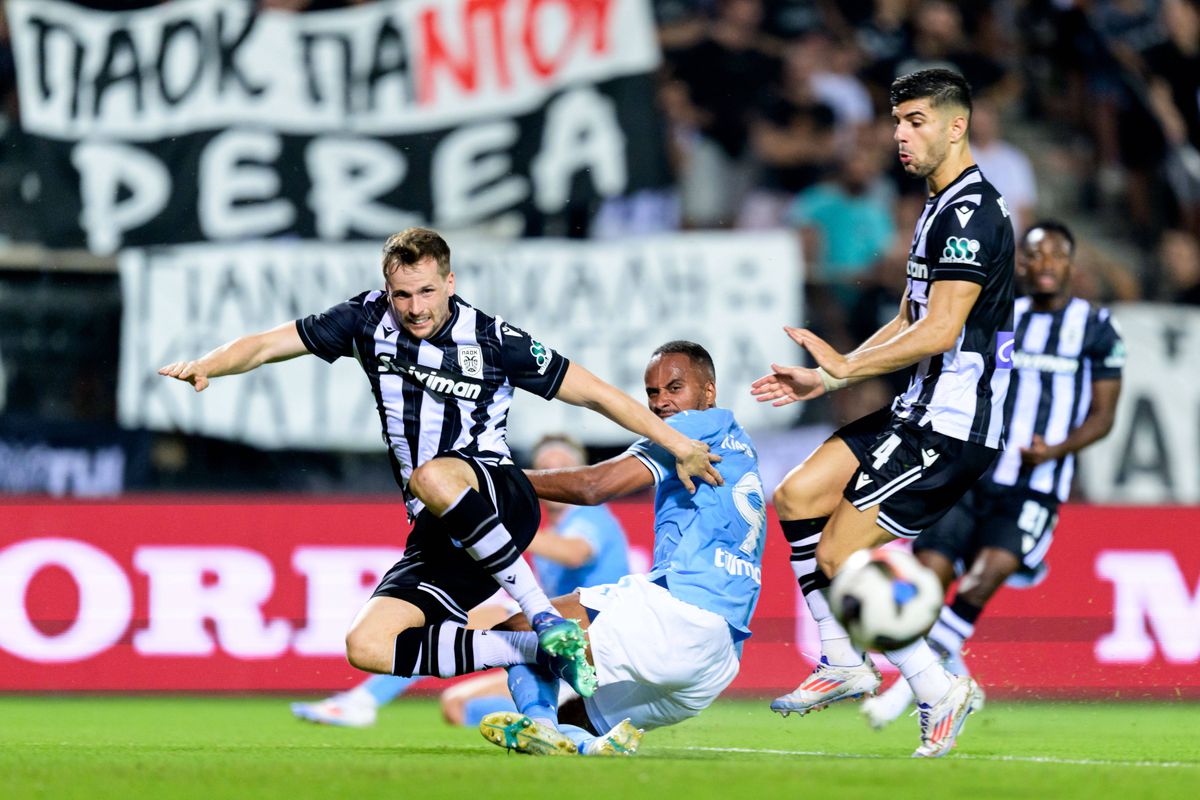 Final dramatic în PAOK - Malmo! Trupa lui Răzvan Lucescu, ELIMINATĂ din Liga Campionilor într-un meci cu 7 goluri și răsturnări de scor