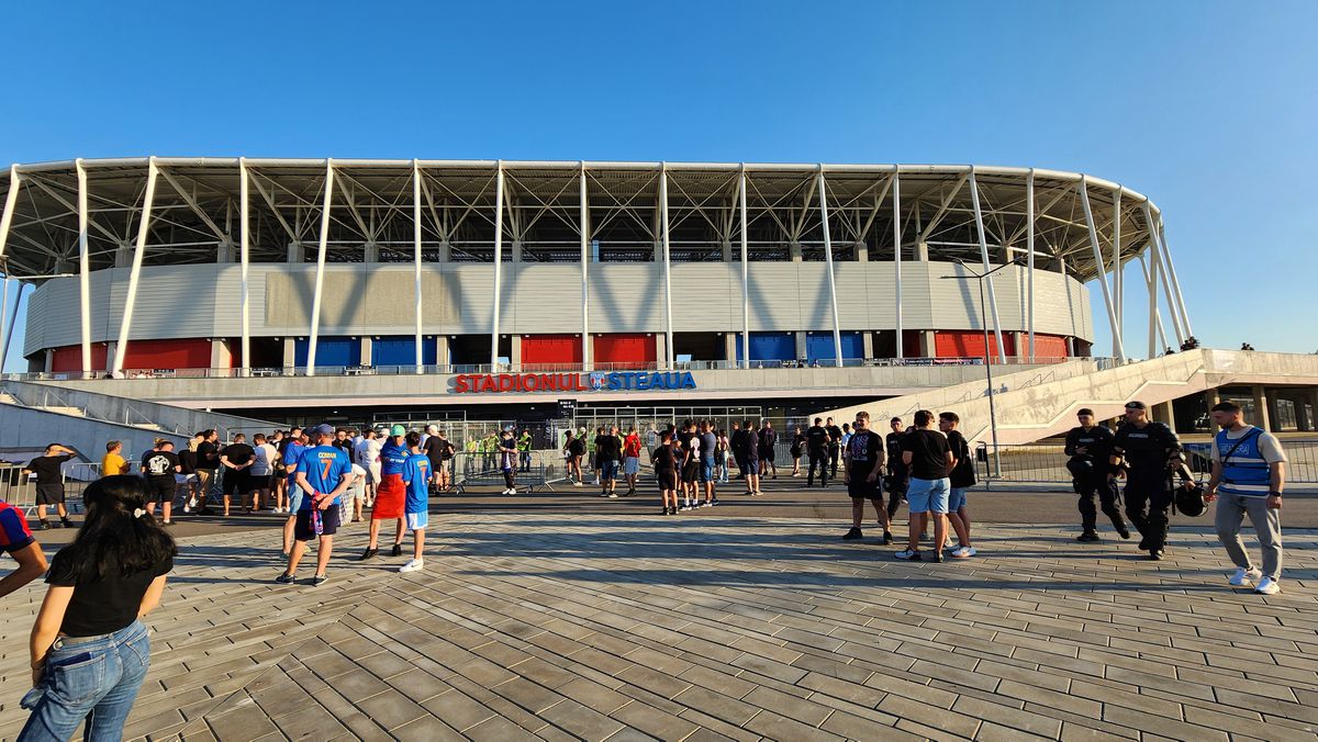 FCSB - Sparta Praga, imagini înainte de meci