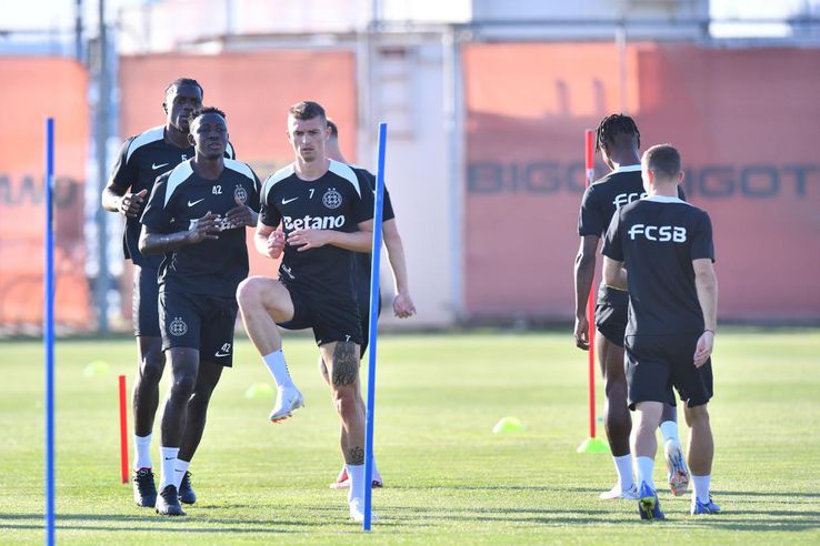 FCSB, antrenament oficial înainte de meciul cu Sparta Praga/ foto: Cristi Preda (GSP)