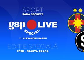 Ediție specială de GSP Live » Alexandru Barbu și Raul Rusescu analizează în direct FCSB - Sparta Praga