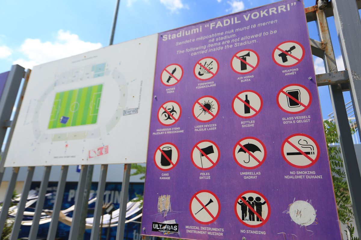 Stadionul Fadil Vokrri din Priştina