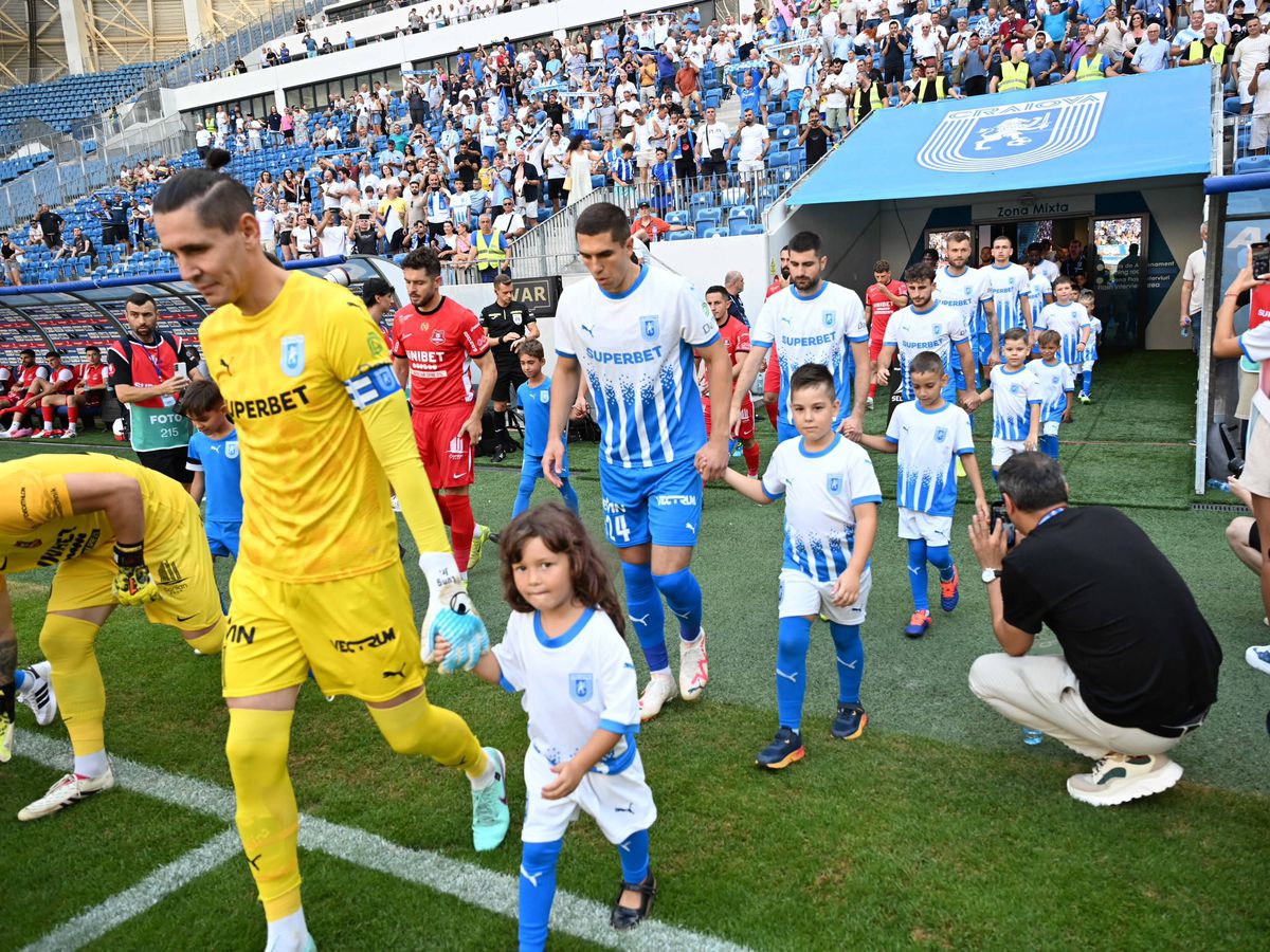 Schimbare pe echipamentul Universității Craiova pentru returul cu Spartak Trnava » Cum vor arăta tricourile