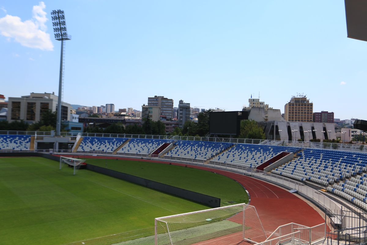 Stadionul Fadil Vokrri din Priştina