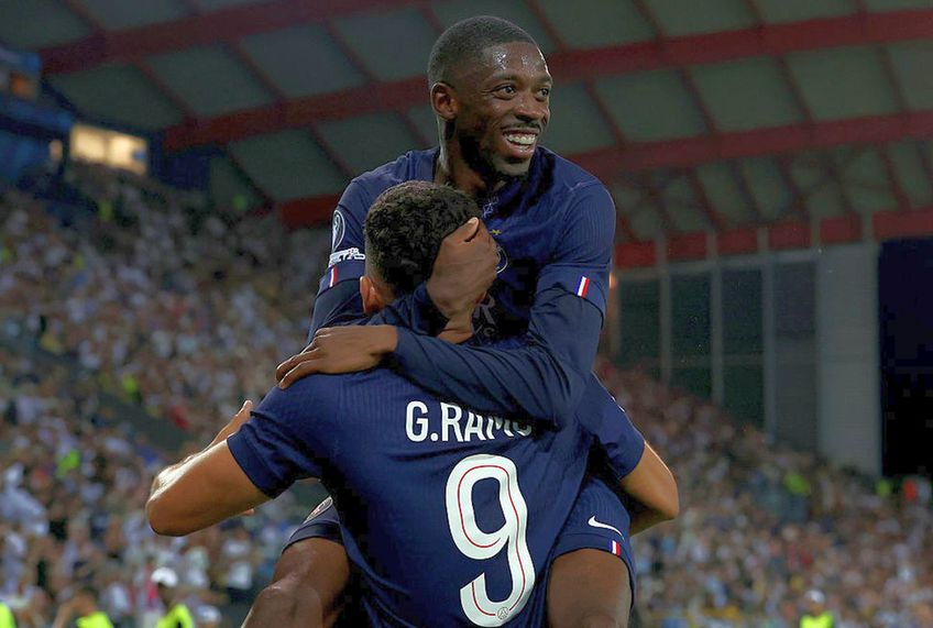 PSG a câștigat Supercupa Europei, după 2-2 în 90 de minute și 4-3 la loviturile de departajare cu Tottenham/ foto Getty Images