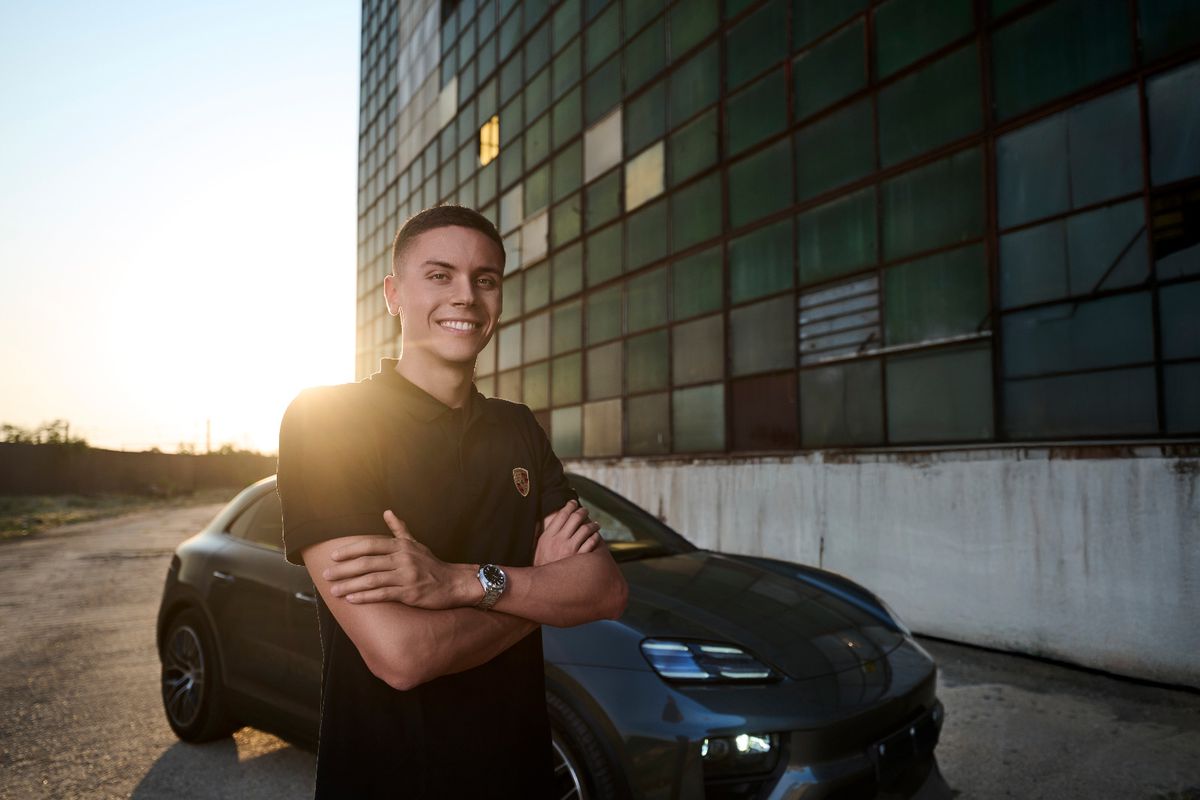Porsche nu a rămas impasibil: David Popovici, numit astăzi ambasador al brandului » Ce presupune parteneriatul