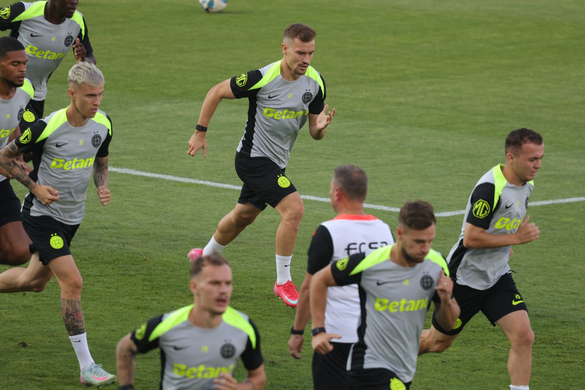 Antrenament FCSB la Priştina