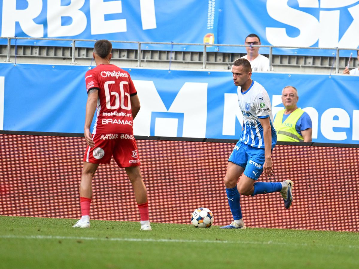 Schimbare pe echipamentul Universității Craiova pentru returul cu Spartak Trnava » Cum vor arăta tricourile