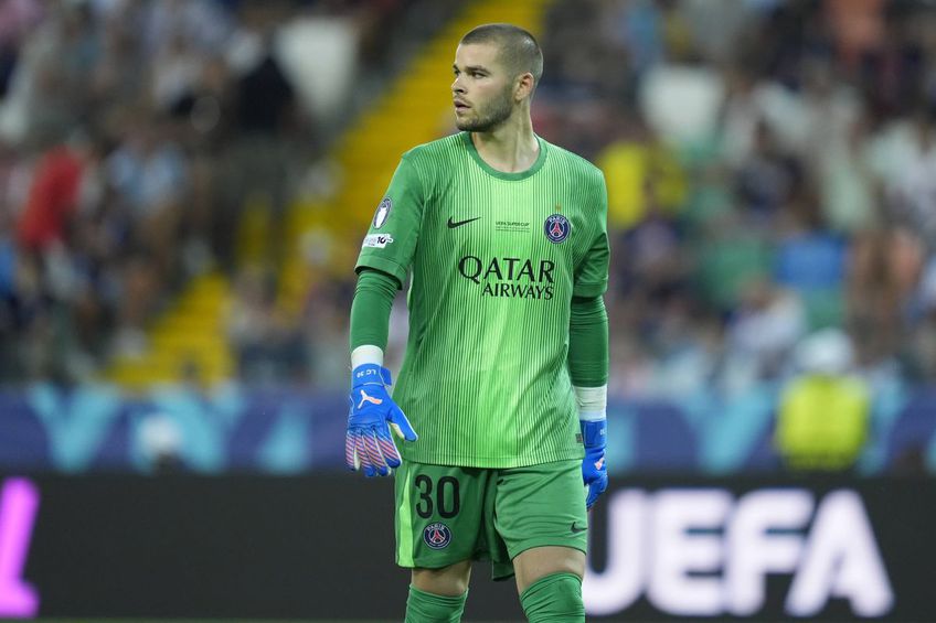 Lucas Chevalier, portarul lui PSG/ FOTO: Imago Images