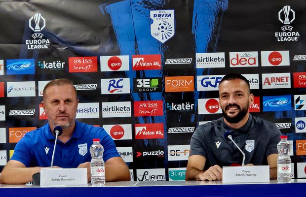 Zekirija Ramadani i-a întrebat pe români: „Cum vă simțiți la Priștina?!” » De ce echipa sa va juca agresiv și ce promite Besnik Krasniqi: „Să-i eliminăm în 90 de minute”