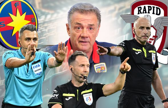 Clasamentul greșelilor mari de arbitraj din primele 5 etape: FCSB și Rapid, câte 4 decizii CONTRA! + Echipa cea mai favorizată de la „centru”: „Nu tot ce spune «Gyros» Vassaras e adevărat!”
