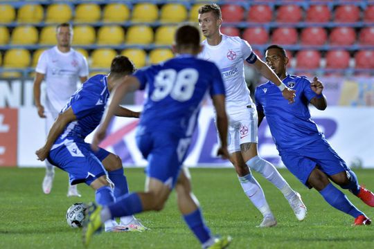 Eric a fost omul meciului FC Voluntari - FCSB 2-1. FOTO: Cristi Preda (GSP)