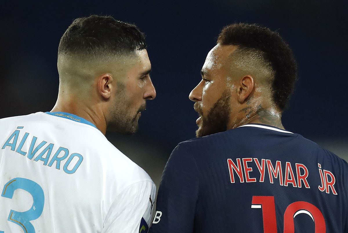 FOTO Pumni în PSG - Marseille! Neymar, eliminat! 5 cartonașe roșii și 10 minute de prelungire într-un final nebun