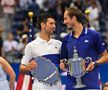 Daniil Medvedev și Novak Djokovic
Foto: Imago