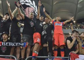 Imaginile bucuriei » FCSB, show alături de galerie după victoria cu Dinamo