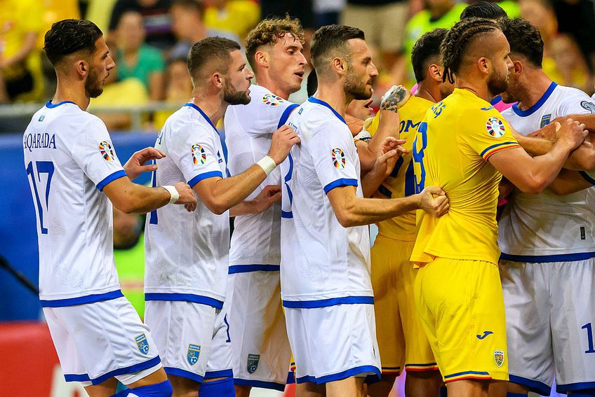 România - Kosovo a fost un meci marcat de tensiuni / FOTO: Raed Krishan