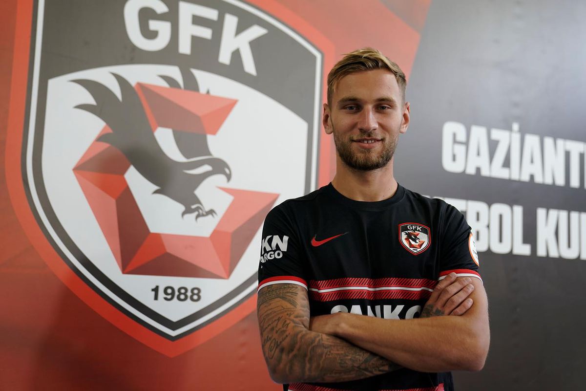 Denis Drăguș, prezentat la Gaziantepspor