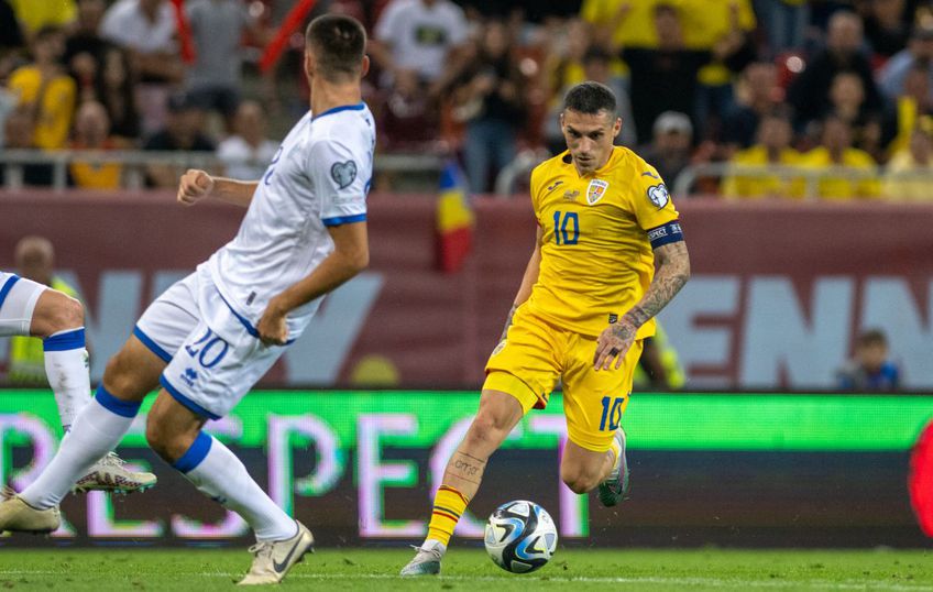 România a învins Kosovo, scor 2-0, în runda a 6-a a preliminariilor Euro 2024.