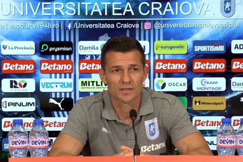 Costel Gâlcă, foto: Facebook @Universitatea Craiova