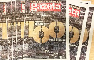 Ediție specială a Gazetei Sporturilor, la 100 de ani de la prima apariție, GRATUIT cu ziarul Libertatea sâmbătă, pe 14 septembrie