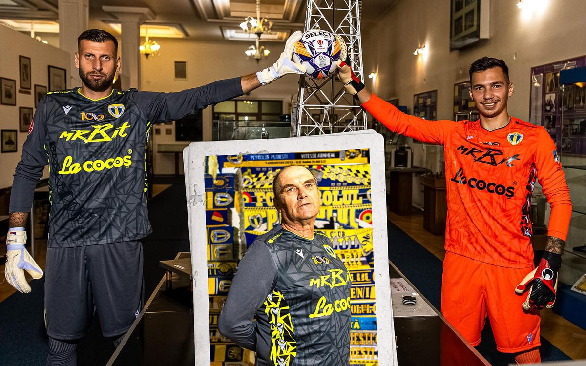 Echipament spectaculos pentru Petrolul, la sărbătorirea a 100 de ani de la înființarea clubului » Ce apare pe tricouri