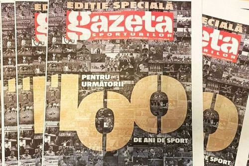 Ediție specială - Gazeta Sporturilor la 100 de ani