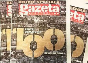 100 de ani de Gazeta Sporturilor! A supraviețuit Războiului, sufocată de comuniști, renăscută după Revoluție » Mesaje de suflet de la Nadia Comăneci, Gică Hagi și alți campioni ai României